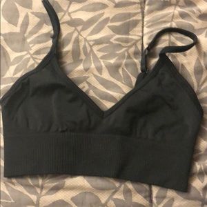 Lululemon soft triangle bra black 4
